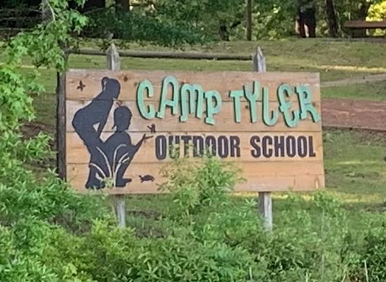 Camp Tyler Outdoor School in East Texas